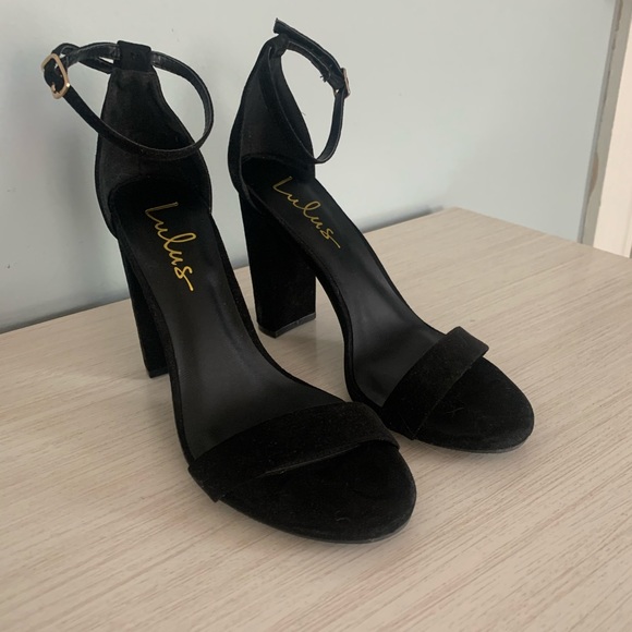 Lulus black heels - Picture 7 of 7